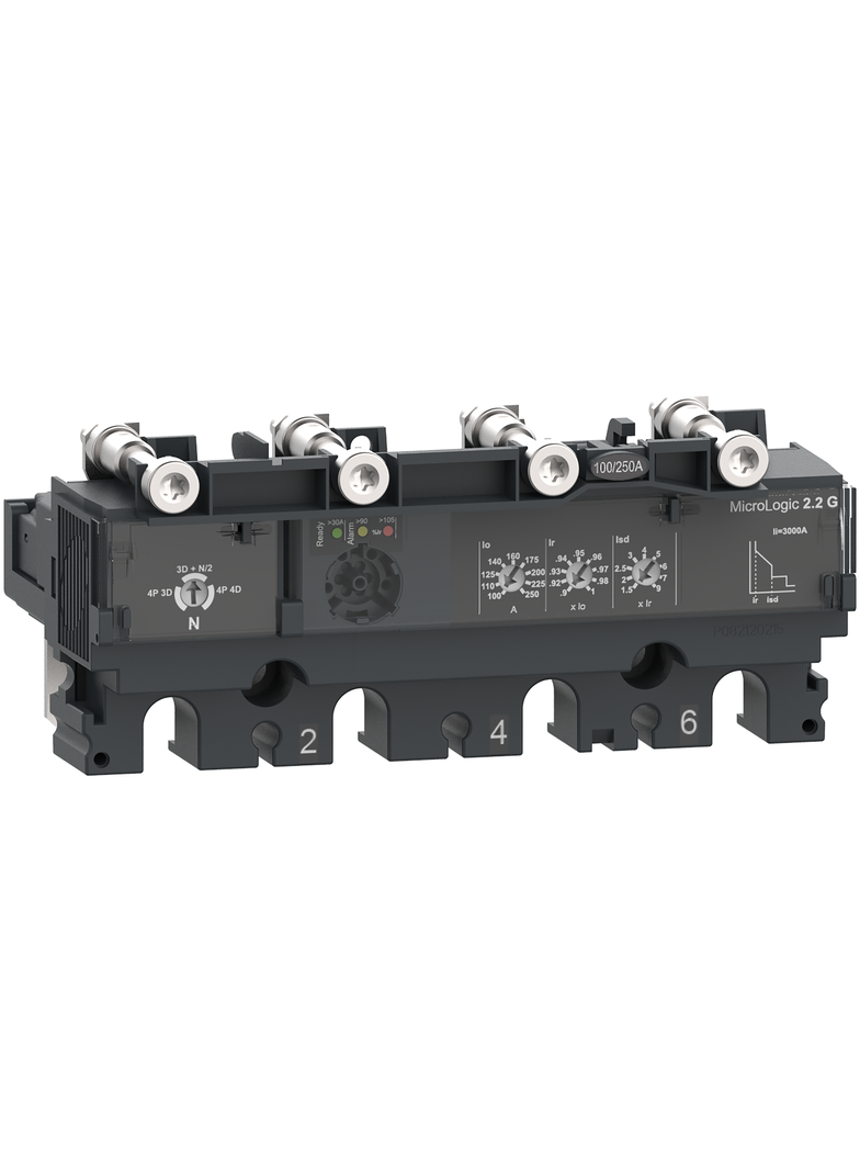 Wyzwalacz elektroniczny, ComPacT NSX, Micrologic2.2G, 250A, 4P3D, do NSX250