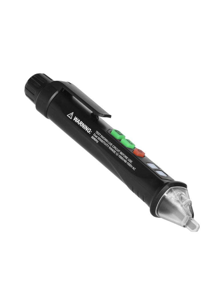 Indukcyjny tester napięcia 12-1000 V AC/DC latarka czarny OR-AE-13276 ORNO