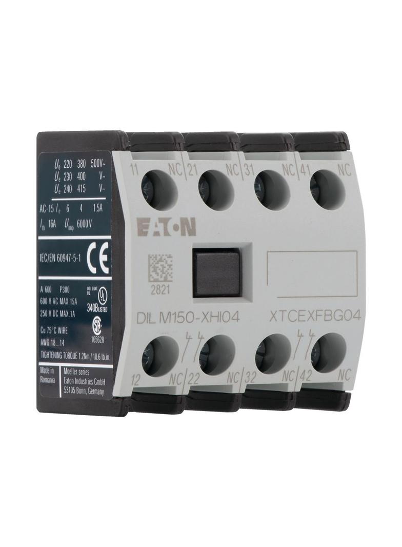 Styk pomocniczy 4R montaż czołowy DILM150-XHI04 277952 EATON