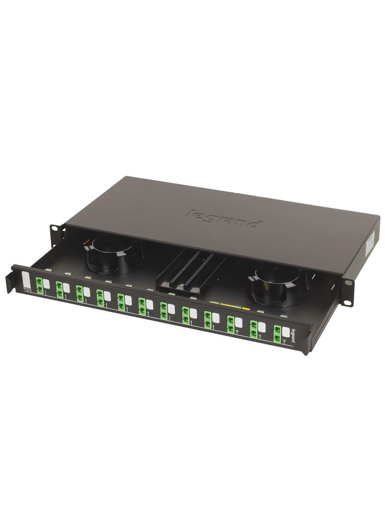 Lcs:Panel 1U 12 Sc Apc Duplex 1-M 24 Włókna 032166 LEGRAND
