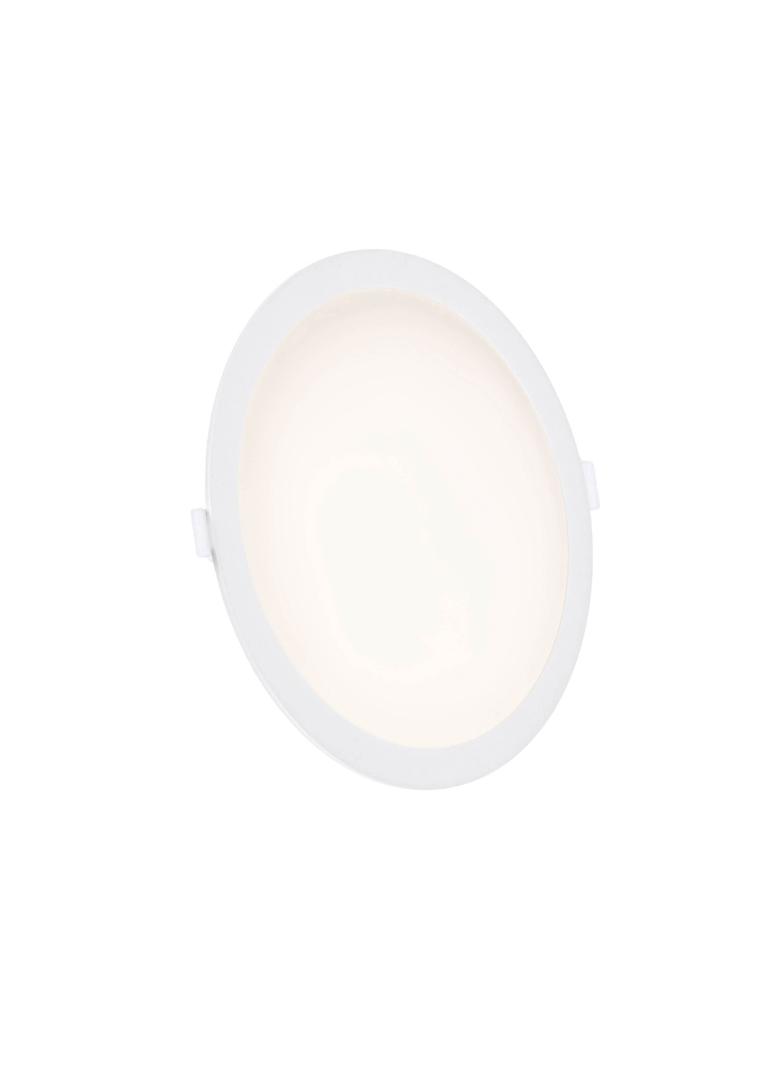 ALGINE ECO 2w1 NATYNK-PODT. DOWNLI 18W WW 230V 110st IP20 IK06 223x35mm BIAŁY okrąg 2200 lumen