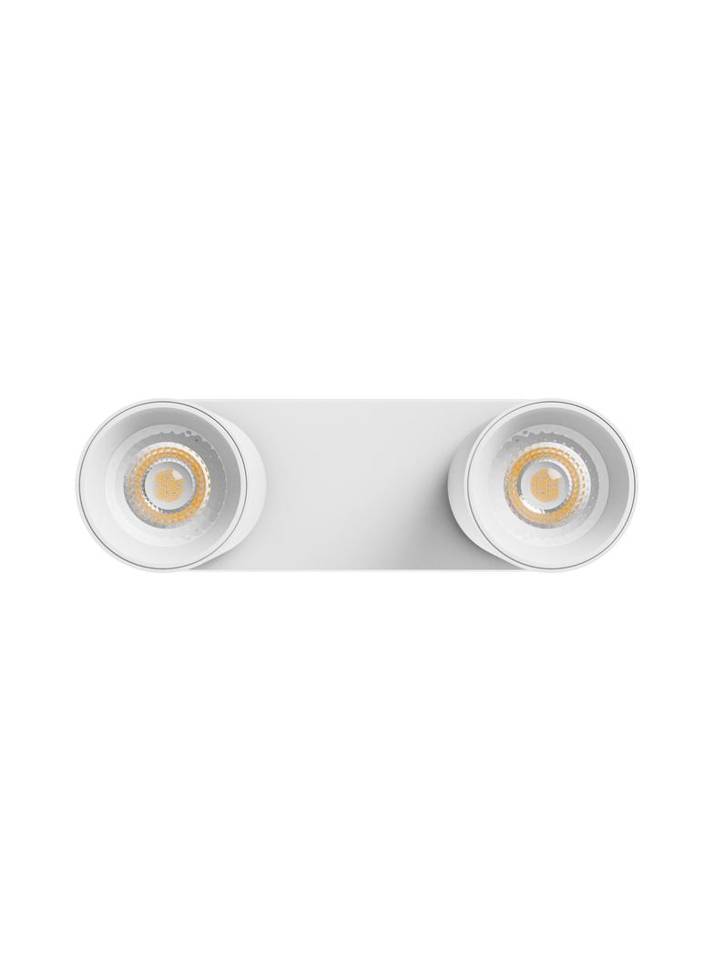 MADARA ALTRO BAZA 2xGU10 230V IP20 220X70X135MM BIAŁY
