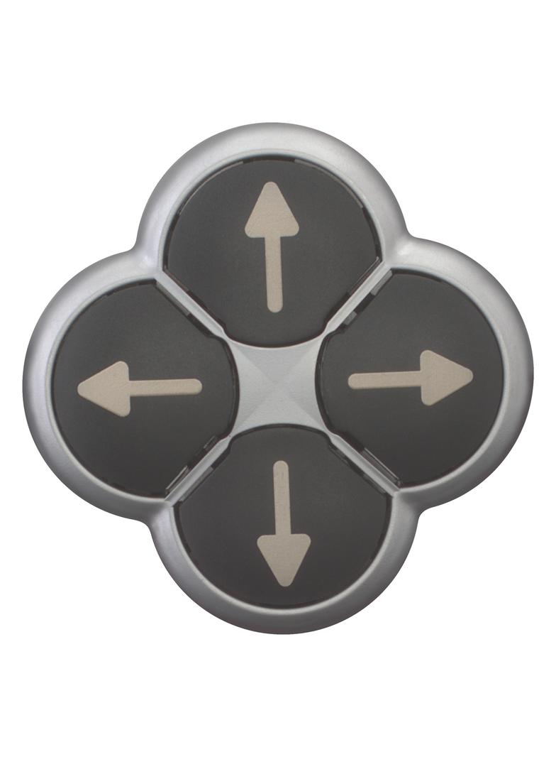 M22-D4-S-X7 Przycisk 4 pozycyjny czarny /strzałki/ z samopowrotem 286336 EATON