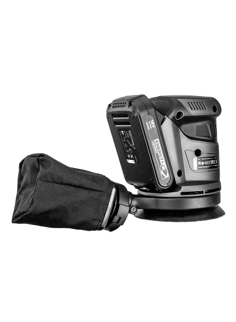 Szlifierka mimośrodowa Energy+ 18V, Li-Ion, stopa 125 mm, bez akumulatora