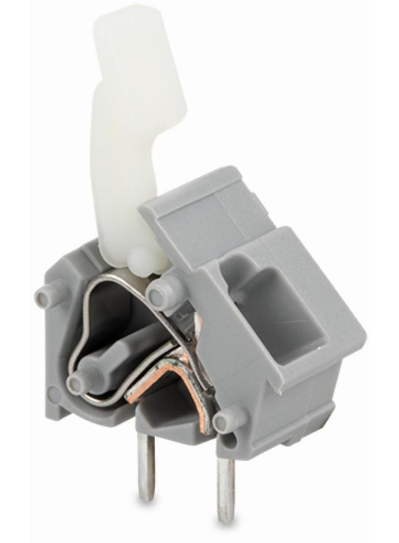 złączka do płytek drukowanych ciemnoszara raster 7,5/7,62 mm