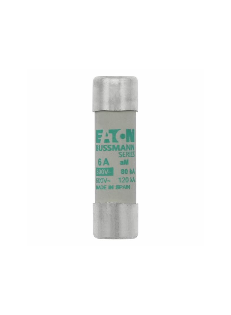 CYLINDRICAL FUSE 14 x 51 6A AM 690V AC Wkładka cylindryczna 14 x 51mm 6A AM 690V AC C14M6 EATON