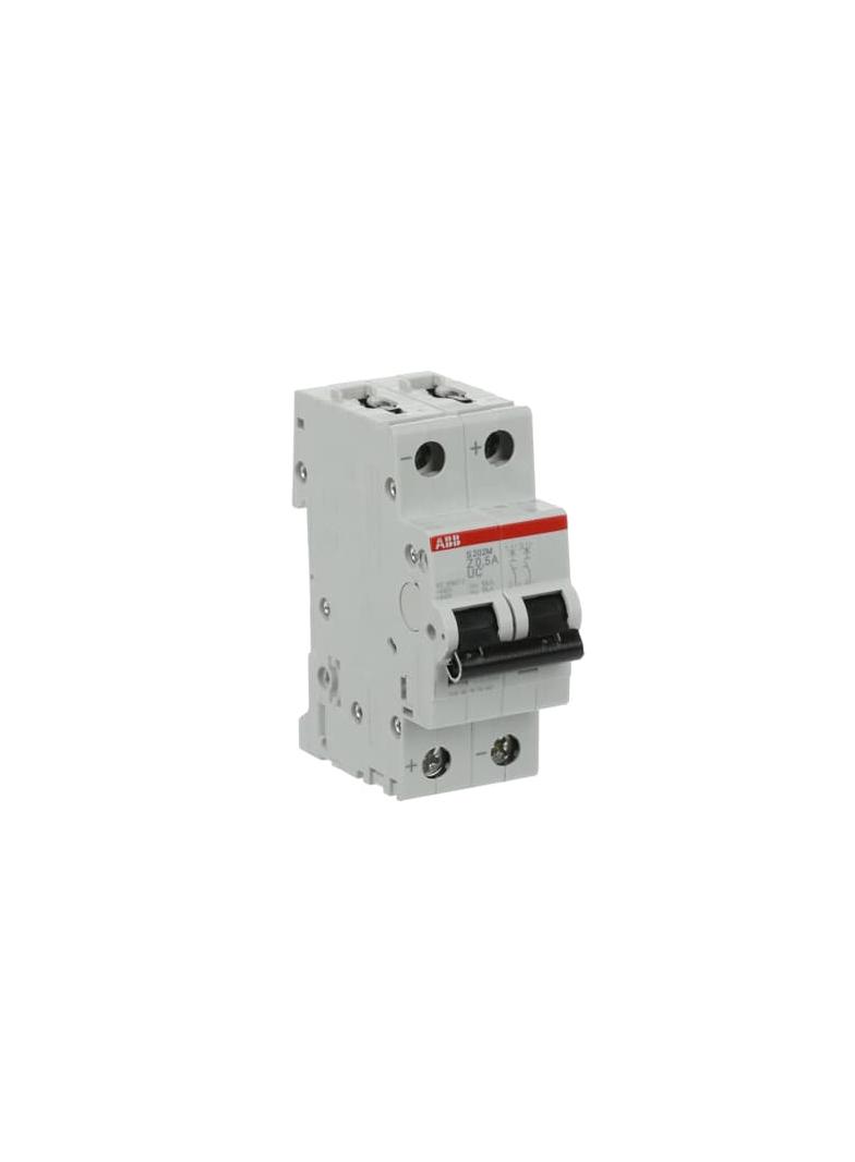 S202M-Z0.5UC Wyłącznik nadprądowy 10kA AC/DC 2P Z0.5A 2CDS272061R0158 ABB