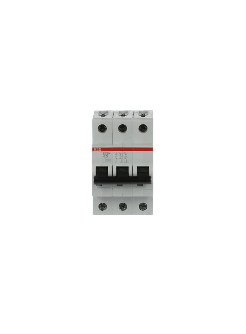 S203M-D16 Wyłącznik nadprądowy 10kA 3P D16A 2CDS273001R0161 ABB