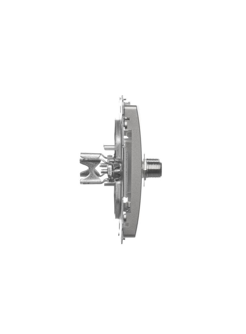 Simon Basic Gniazdo antenowe typu podwójne satynowy