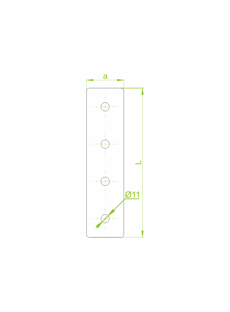 LCP3 Łącznik ceownika 6,0 mm