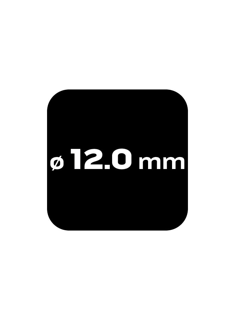 Wiertło do metalu HSS-TiN, 12.0 mm