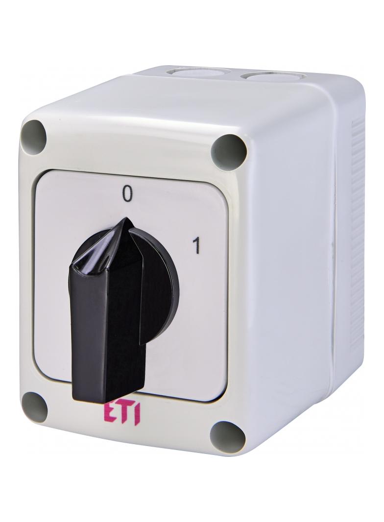 Przełącznik 0-1 1P w obudowie CS 16 90 PN 004773154 ETI
