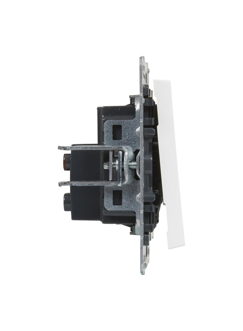 SUNO - Łącznik krzyżowy - 10 AX - 250 V~ - zaciski śrubowe, Biały, Legrand
