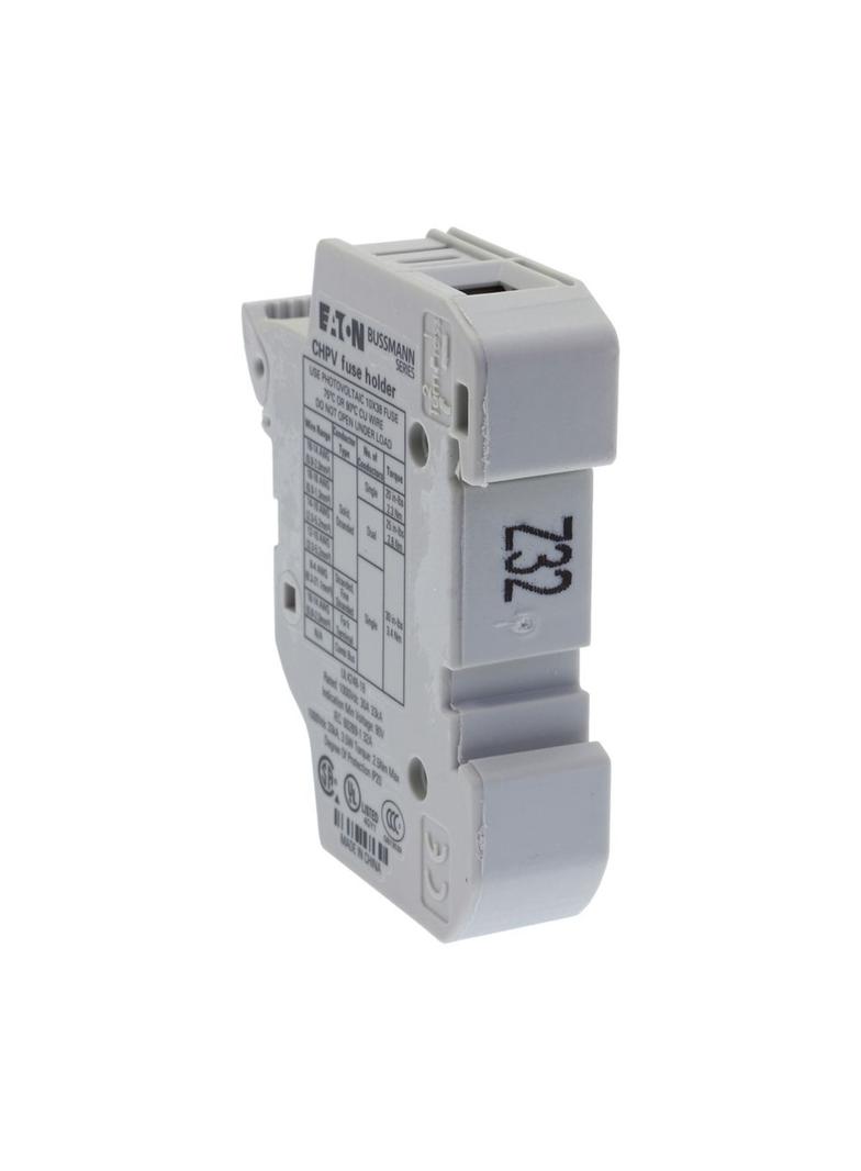 1Pole 30A 1000Vdc MFH For 10x38 Gpv Podstawa wkładki cylindrycznej 10x38 gPV 1P 32A 1000VDC CHPV1U E