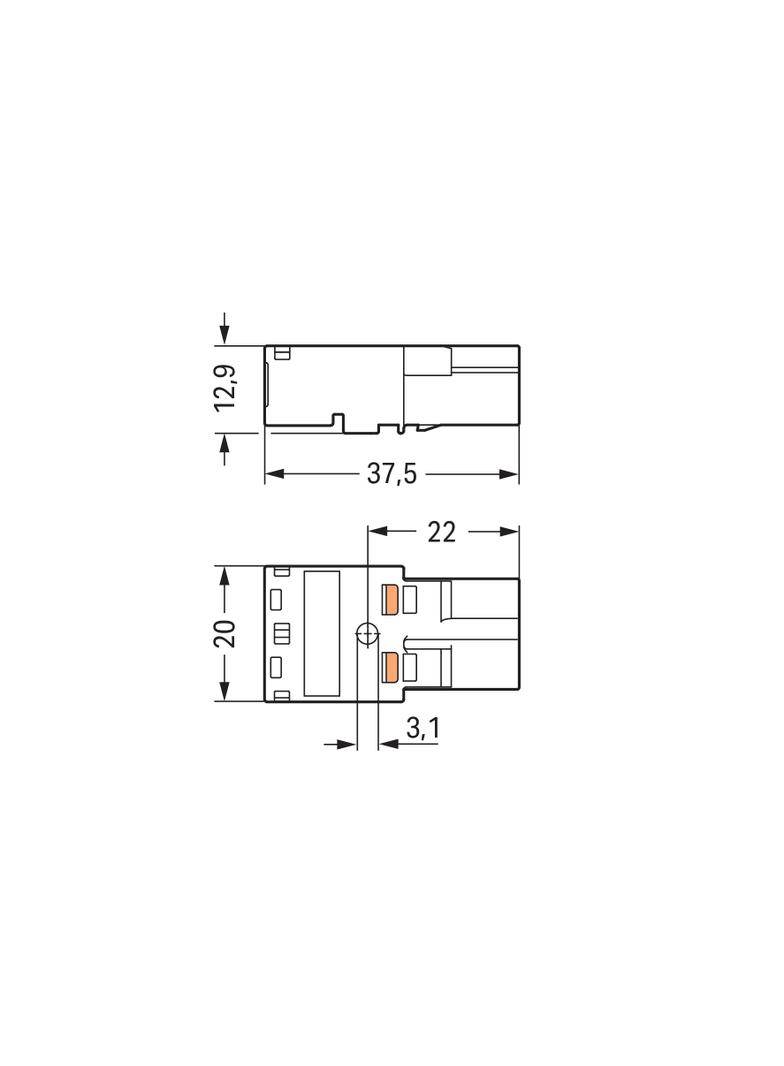 WINSTA MIDI special wtyk 2-biegunowy