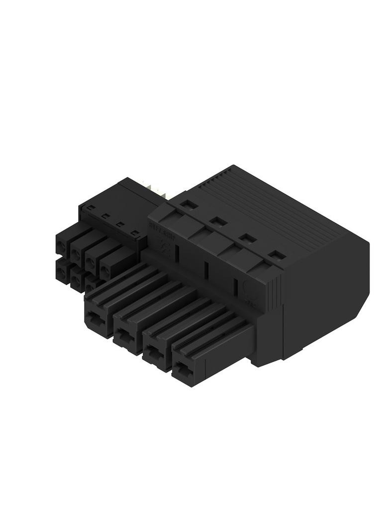 BVF 7.62HP/04/180 BCF/08R SN BK BX Złącze kablowe do płytek drukowanych /30szt./ WEIDMULLER