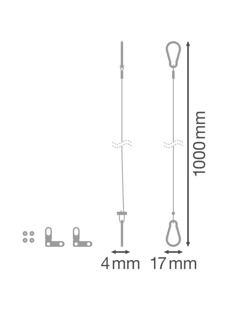Zestaw zabezpieczający przewód PANEL SECURITY KIT
