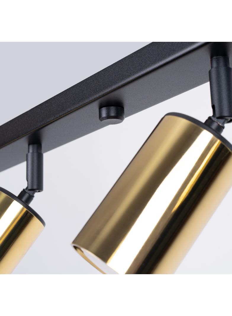 Plafon WINX 6L czarny/złoty