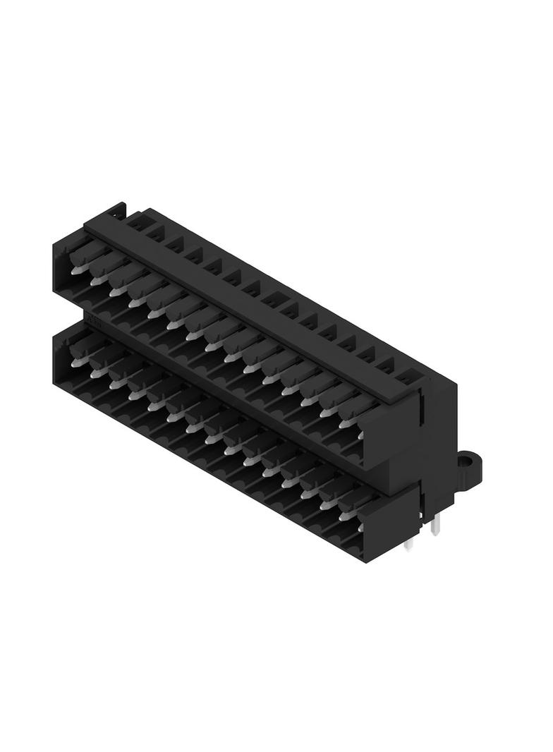 SLD 3.50/32/90G 4.5SN BK BX Wtyki PCB (złącza płyty), 3.50 mm, Liczba biegunów: 32, kąt odejścia: 90° /10szt./ 1634410000 WEIDMÜLLER