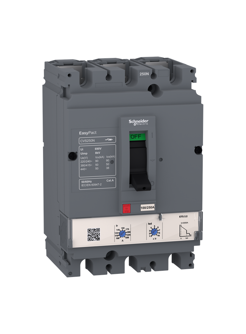 EasyPact CVS100N 40A ETS 2.2 50 kA 3P