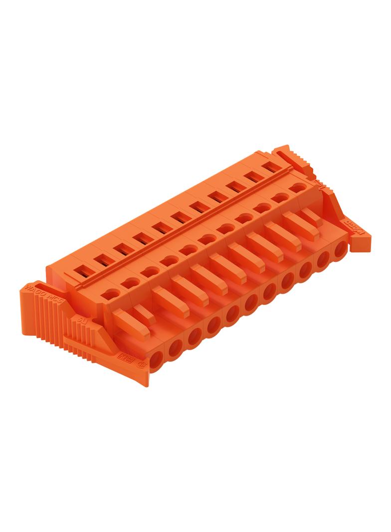 Gniazdo MCS-MIDI Classic 11-biegunowe pomarańczowe raster 5,08mm /25szt./ 231-311/037-000 WAGO