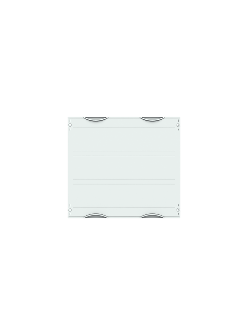 MBB218 Zestaw moduł pusty (ochr. dotyk.) (do samodzielnego montażu)