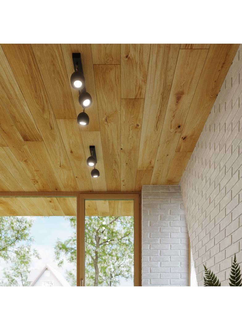 Sollux Plafon OCULARE 4 czarny SL.0446