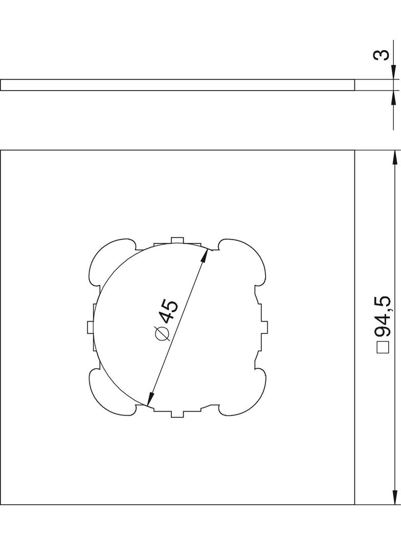 VH4 / VH8, PŁYTKA POKRYWOWA