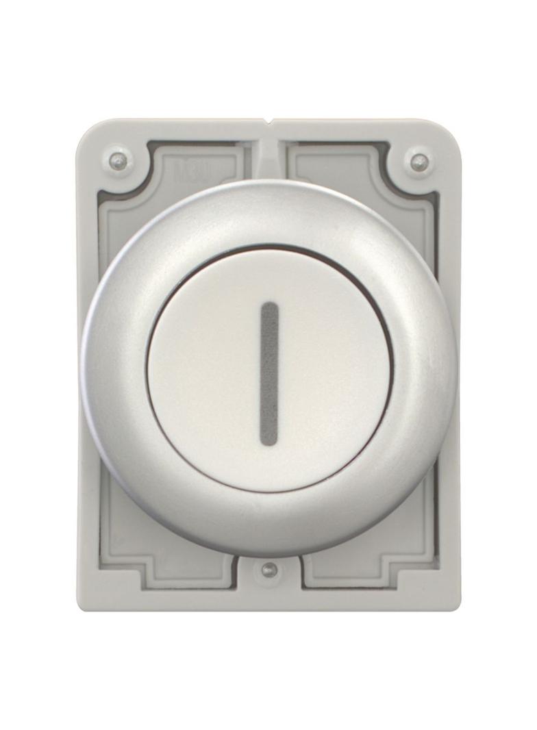 M30C-FDR-W-X1 Przycisk 30mm płaski biały bez samopowrotu I 182938 EATON