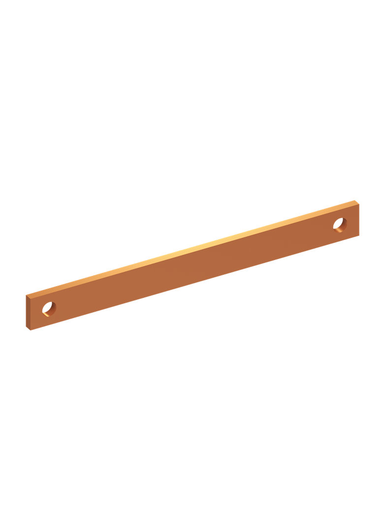 ZX2404 Łącznik Cu 20x5mm V1 (C) (do samodzielnego montażu)