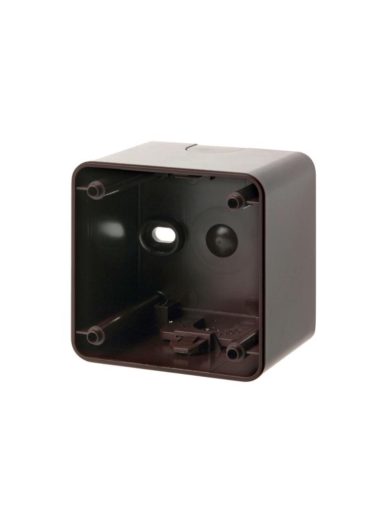 Integro Puszka natynkowa 1-krotna płaska, biały, połysk