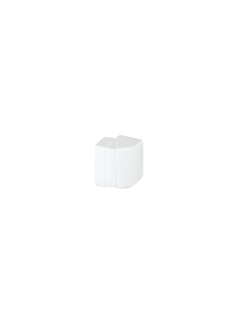 Simon Connect Regulowany kąt zewnętrzny Cabloplus 185x55mm czysta biel TKA1855506/9 KONTAKT