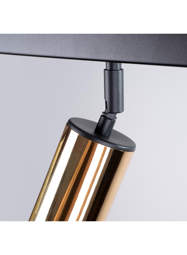 Plafon WINX 3 czarny/złoty