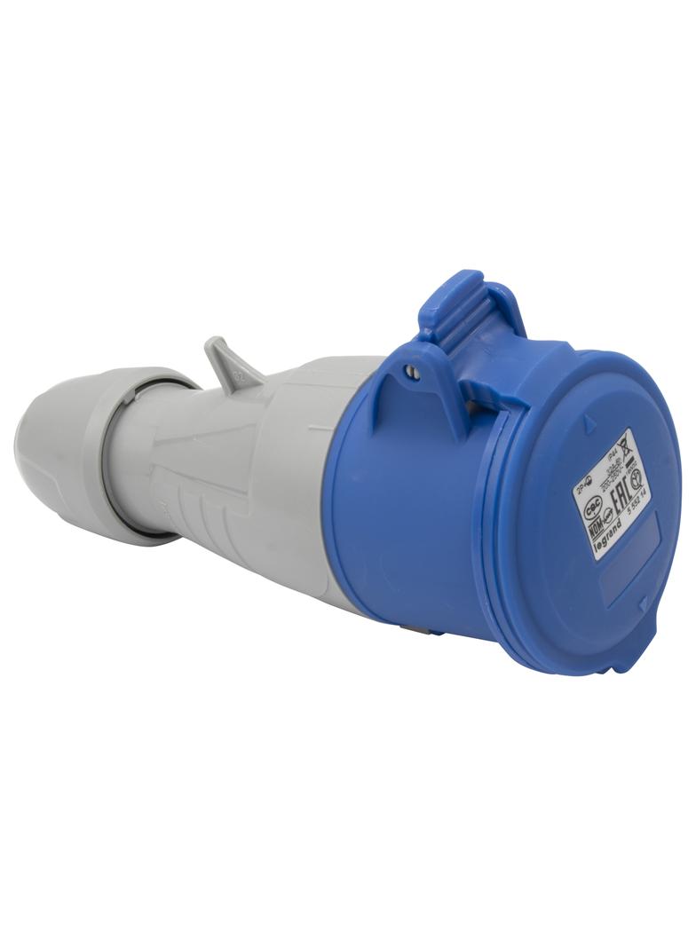 P17 TEMPRA PRO GNIAZDO PRZENOŚNE 32A 2P+Z 230V IP44, Legrand