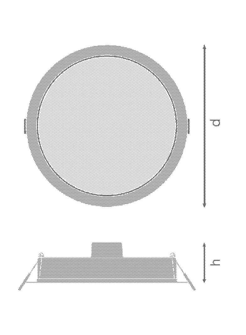 Oprawa LED DOWNLIGHT IP44 DN 165 13W 840 WT 4058075703087 LEDVANCE