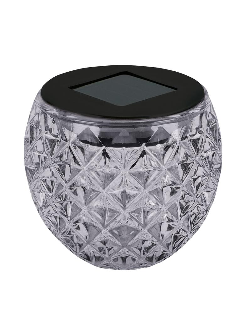 Lampa solarna LED BOLA LED C 0,2W CLEAR WW