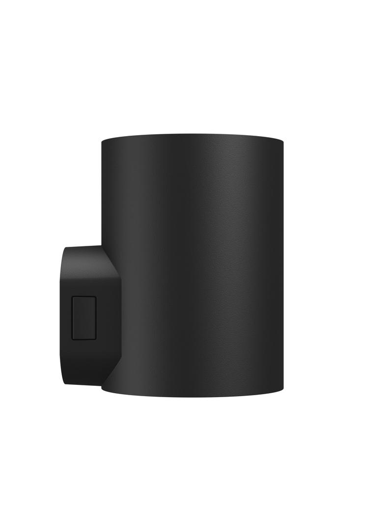 TORRE 9W CCT 230V IP54 99x78x117MM CZARNY OKRĄGŁA ELEWACYJNA