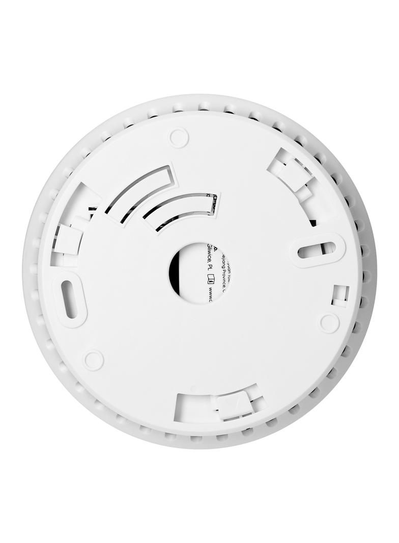 Bateryjny czujnik dymu, 2xAA, żywotność sensora 10 lat, Tuya Smart Wi-Fi