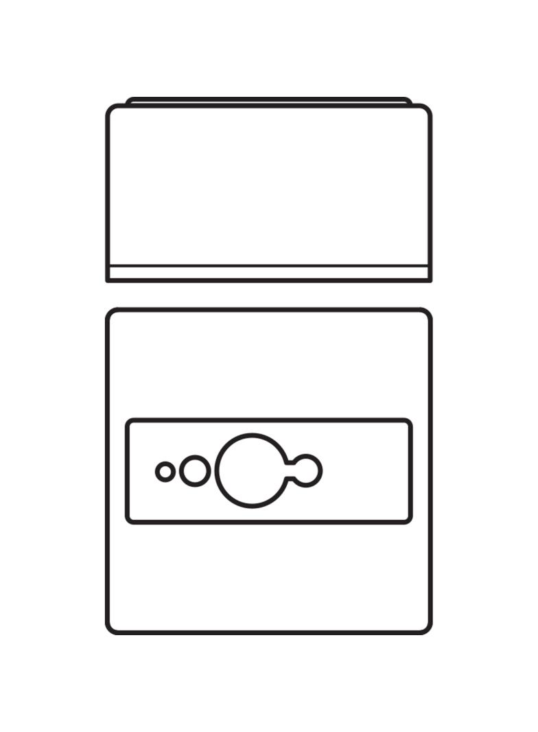 Adapter do montażu czujników na suficie stałym DALI LS/PD AP Kit