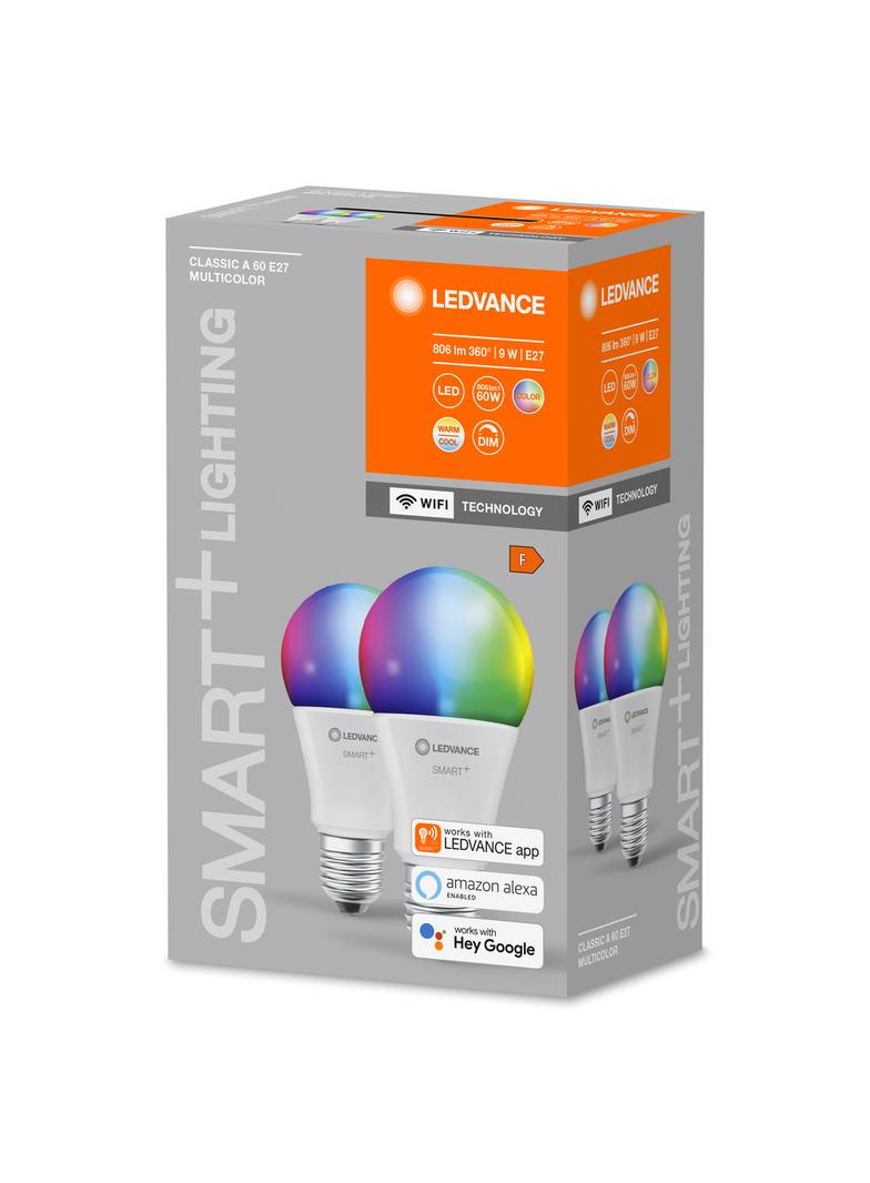Lampa LED SMARTWIFIA60 9W 230V RGBWFR E27 FS2LEDV