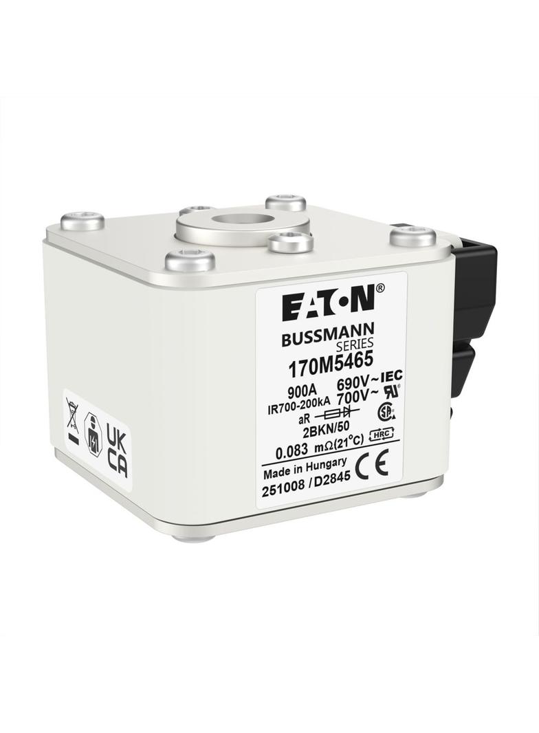 FUSE 900A 690V 2BKN/50 AR UC Wkładka szybka 900A AC 690V rozmiar 2 aR IEC UL 170M5465 EATON