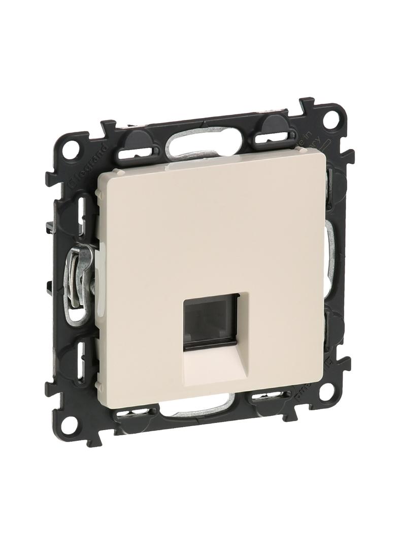 VALENA LIFE GNIAZDO 1 x RJ 12 KREMOWE, Legrand