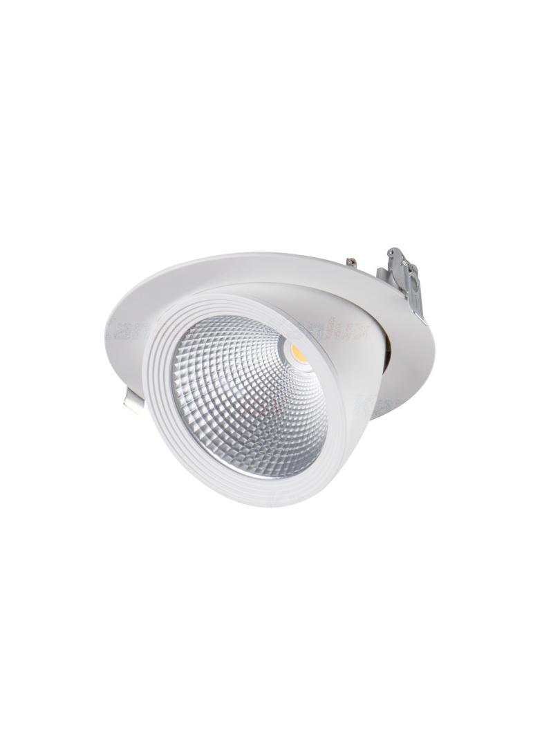 HIMA LED 33W-NW-W Oprawa typu downlight HIMA LED 33W-NW-W regulowany kąt okrągła O19 RA>90 3670lm
