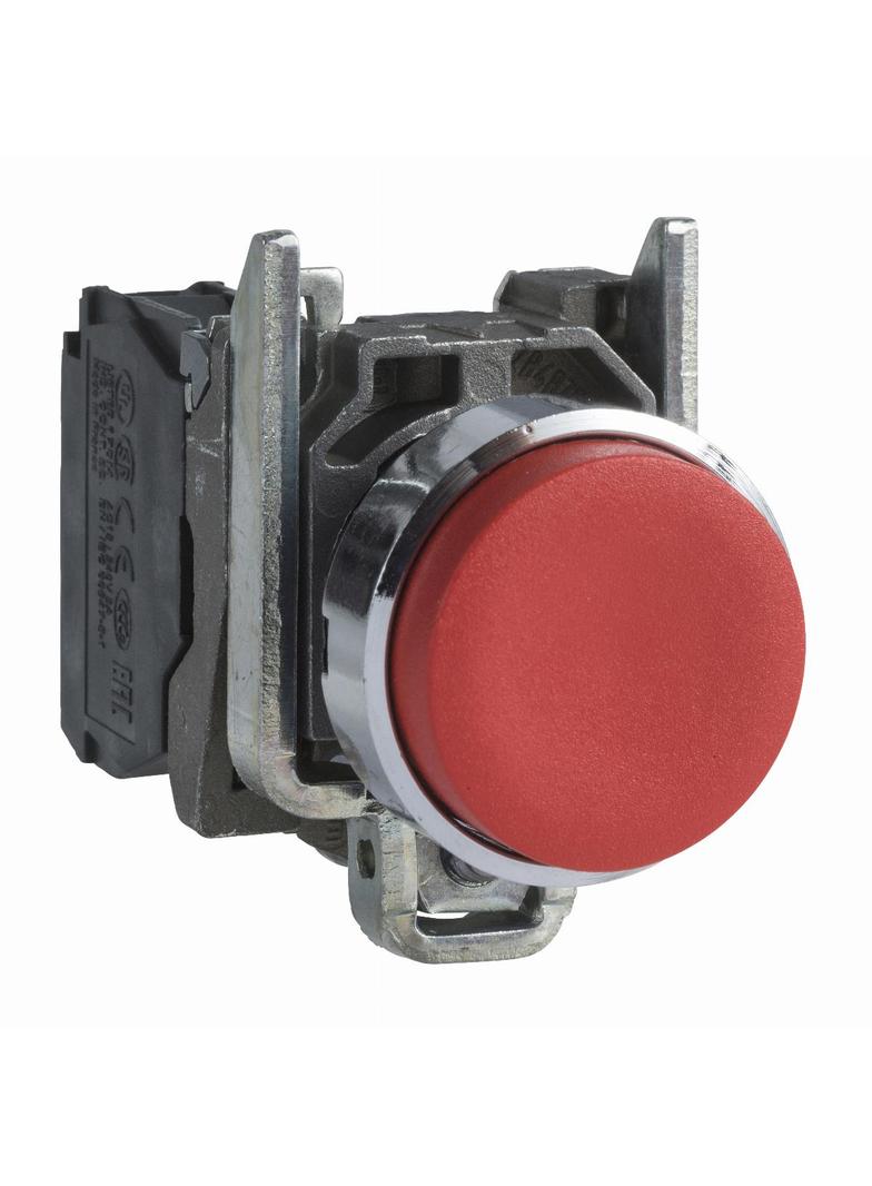 Harmony XB4 Przycisk wystający czerwony metalowy XB4BL42 Schneider