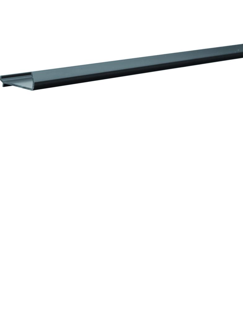 tehalit.BR/BRN Przegroda pojedyncza PVC C-profil czarny M1043 HAGER