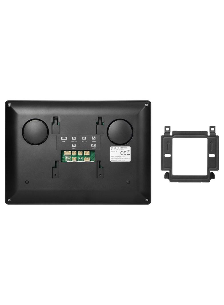 Wideo monitor bezsłuchawkowy, kolorowy, LCD 8", dotykowy, WiFi + APP na telefon, z gniazdem na kartę