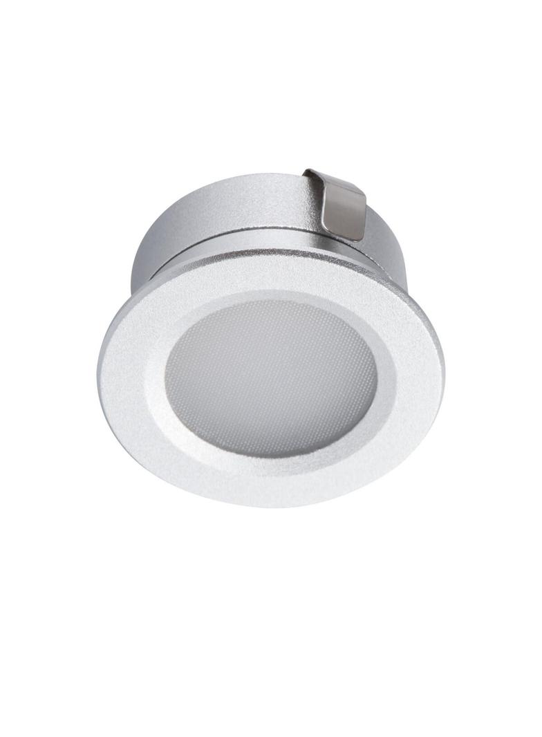 IMBER LED WW Oczko akcentowe IMBER LED WW 12 DC barwa 3000K 40Lm IP65 okrągły kolor aluminium KANLUX
