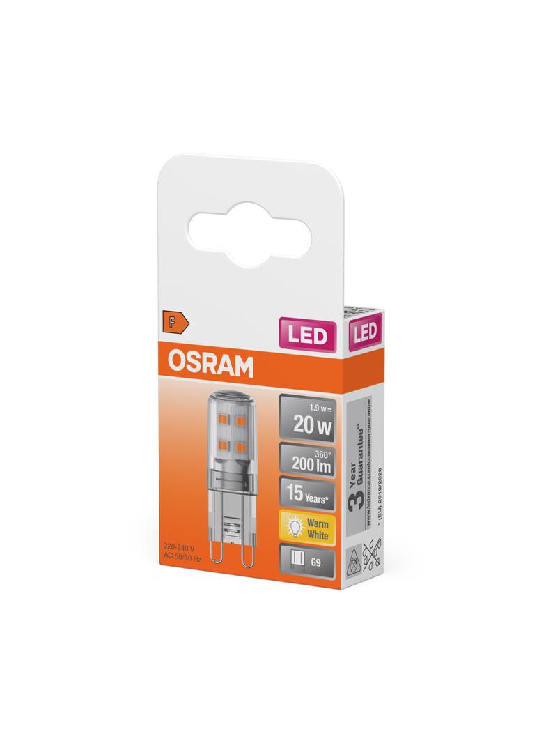 LAMPA LED PIN20 CL 1,9W/827 230V G9