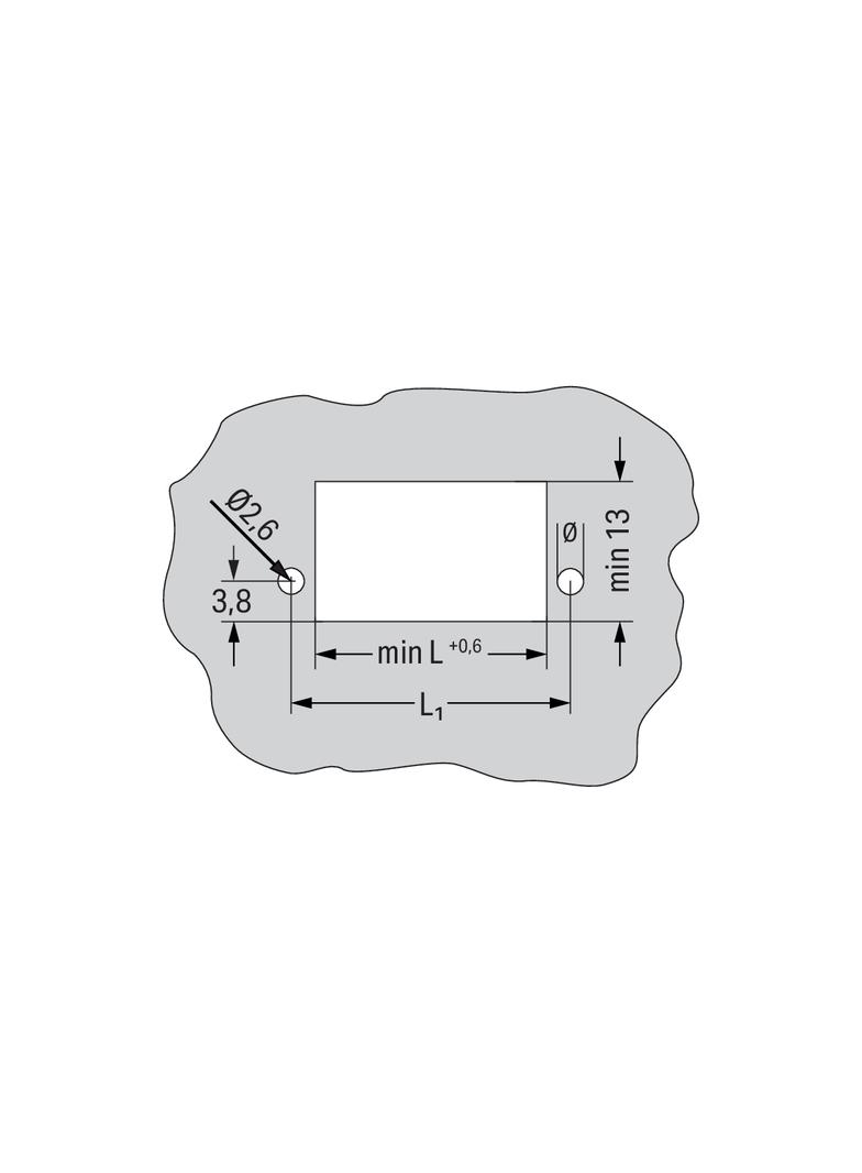 picoMAX wtyk raster 3,5mm 4-bieg. przepustowy z uchwytami montażowymi /100szt./ WAGO