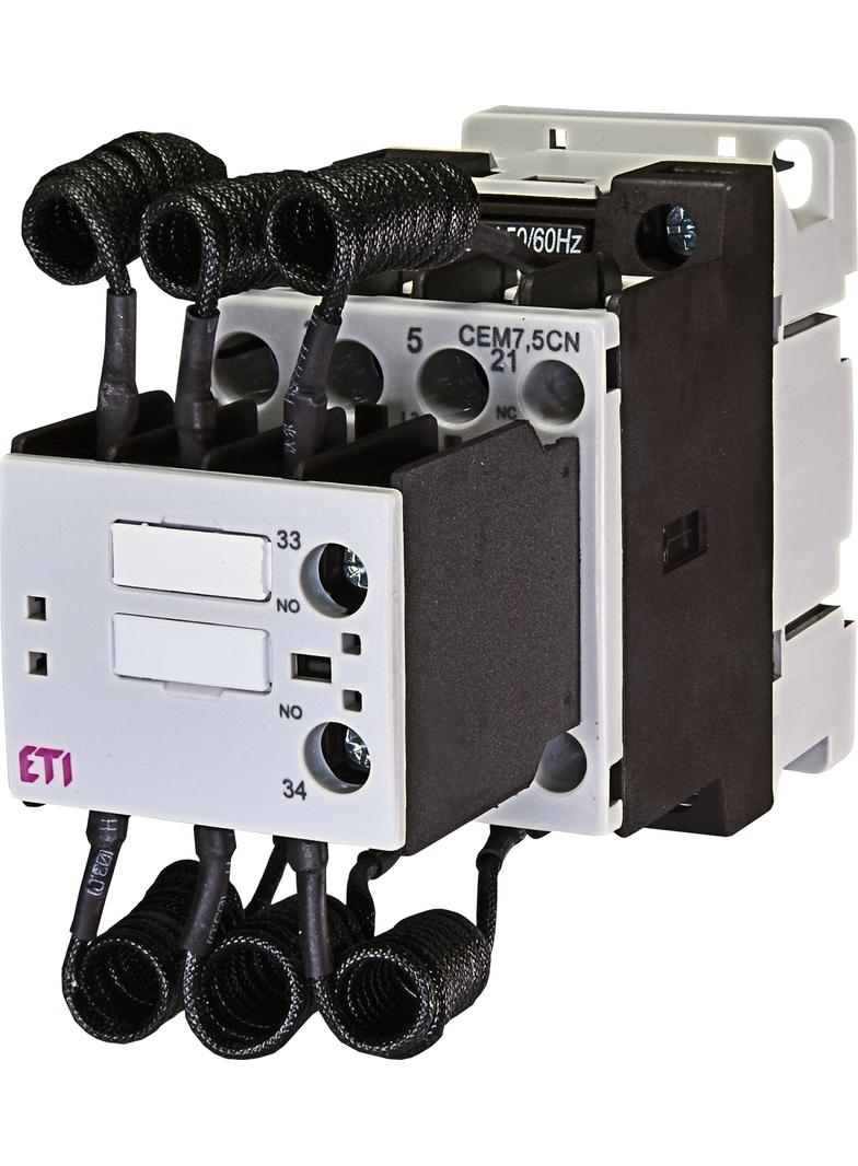 Stycznik kondensatorowy CEM7,5CN.11-230V-50HZ 004643800 ETI